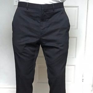 black slim slacks